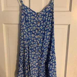 American Eagle Blue Floral Dress